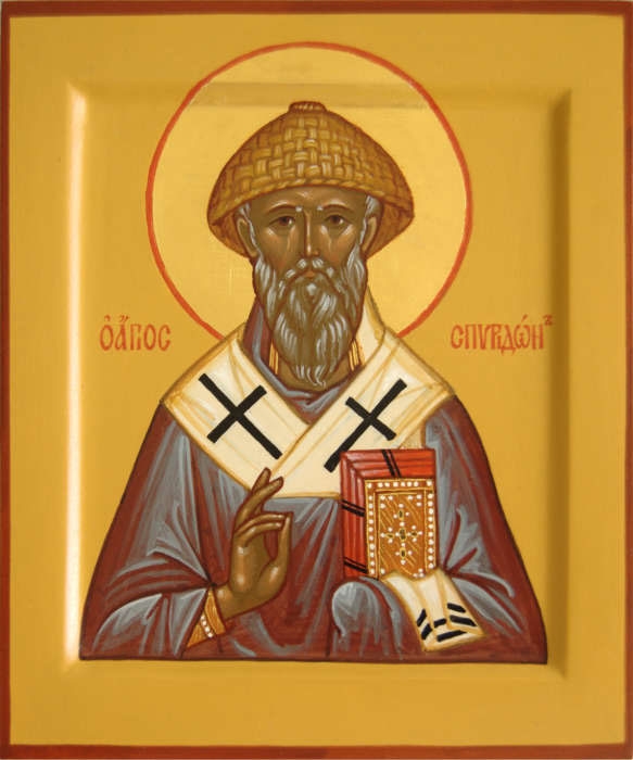 Святитель Спиридон Тримифунтский - Икона 14