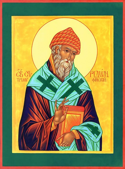 Святитель Спиридон Тримифунтский - Икона 39