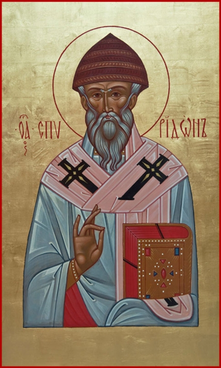 Святитель Спиридон Тримифунтский - Икона 85