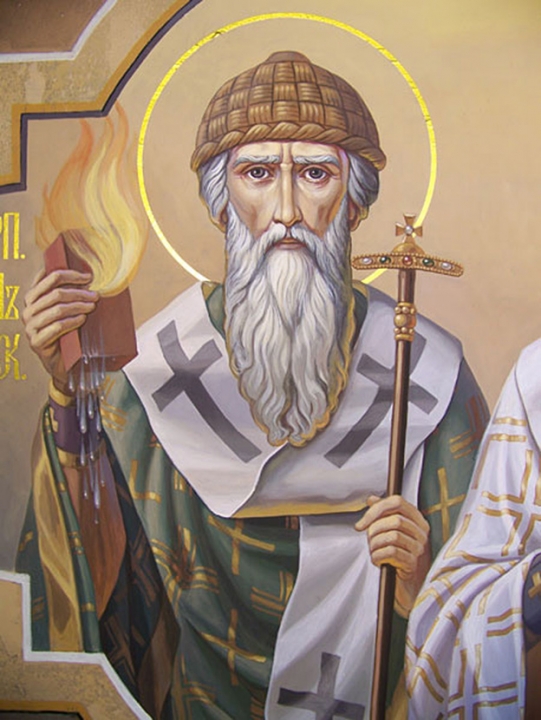 Святитель Спиридон Тримифунтский - Икона 93