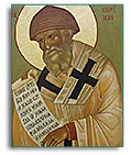 Святитель Спиридон Тримифунтский - Икона 12