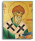 Святитель Спиридон Тримифунтский - Икона 31