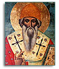 Святитель Спиридон Тримифунтский - Икона 35