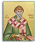 Святитель Спиридон Тримифунтский - Икона 47