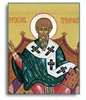 Святитель Спиридон Тримифунтский - Икона 79