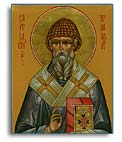 Святитель Спиридон Тримифунтский - Икона 86
